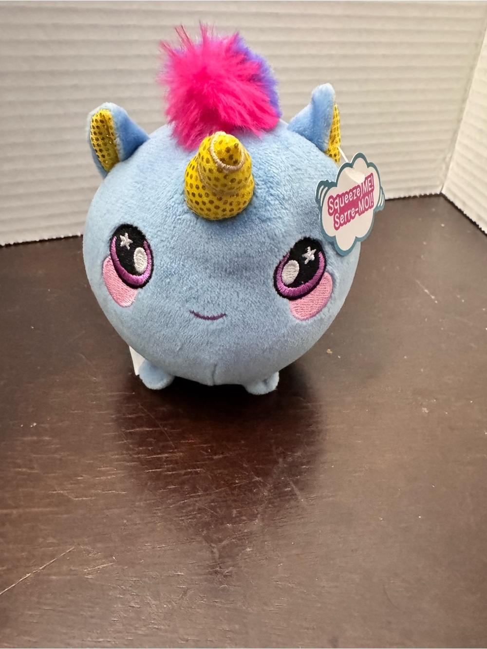 Squeezeamal Blue Unicorn
